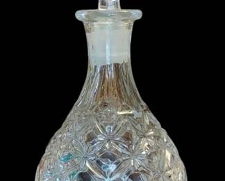 Butterfly crystal decanter