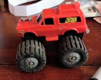 1984 Remco Big Foot 4x4 toy truck. It is a model of the iconic monster truck "Bigfoot
