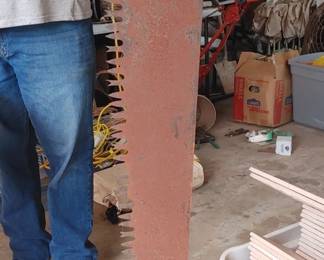 Large vintage saw