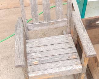 Little oak rocking chair