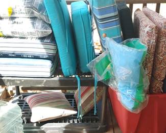 New outdoor cushions
