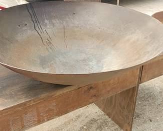 Huge commercial large Chinese Wok