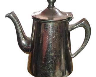 Vintage Thorner Bros. Hospital Property Nickel Silver Restaurant Pitcher