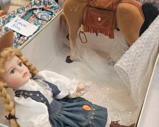 DOLL AND HORSE