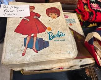 VINTAGE BARBIE CASES