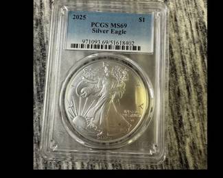 2025 SILVER EAGLE DOLLAR