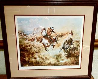 Buck McCain lithograph