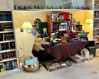 Norman Rockwell and Game Wall
