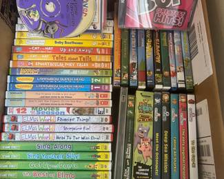 Assortment of kids DVDs