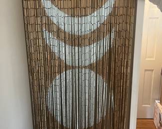 Bamboo wall decor/ bead curtain 