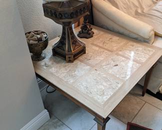 End tables- w Marble top
