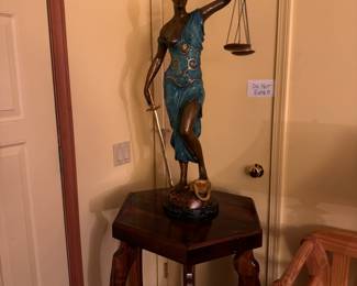 Bronze Scales of Justice 