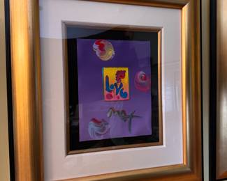 Peter Max “Love” 