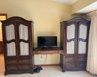 Thomasville Armoire with desk connector 