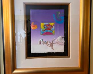 Peter Max “Dream Walker” 