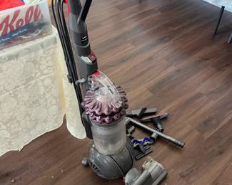 Dyson with multiple attachments
