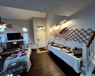 Costume jewelry, vintage, BB gun, floor mats