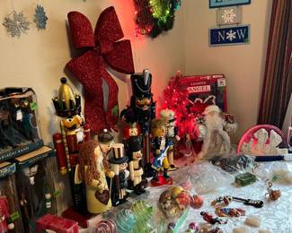 Very nice nutcrackers-sold, ornaments, wall decor., and more 75% off