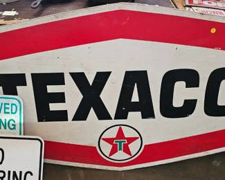 TEXACO METAL SIGN