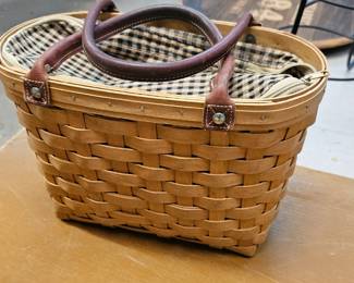 LONGABERGER BASKET PURSE