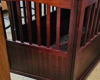 WOODEN PET CRATE