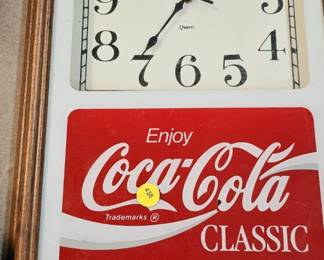 COCA COLA CLOCK
