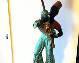 Vintage plaster lamp