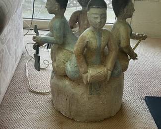 Ceramic figural table