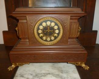 close-up of clock