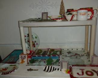 X-Mas glass trays