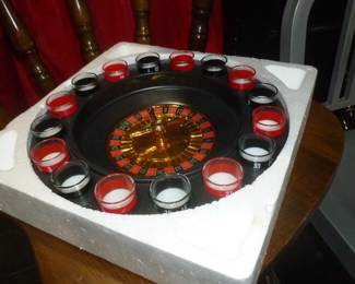 shot glass/roulette