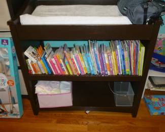 childrens books, changing table