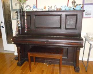 Antique piano (several keys need TLC)