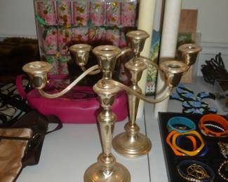 Gorham Sterling Candelabras
