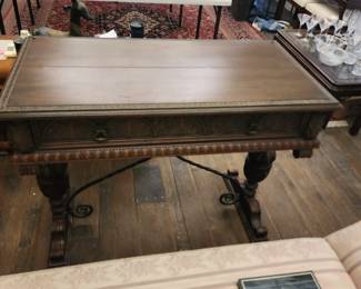 1920's walnut spinet desk