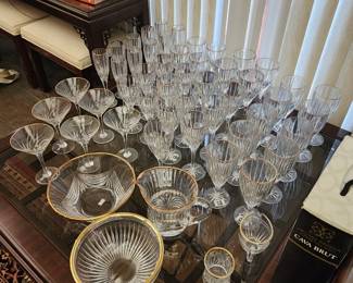 Crystal stemware