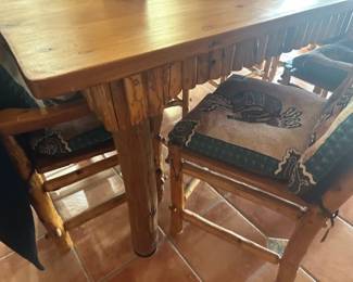 Furniture 8 Dining Table and six chairs