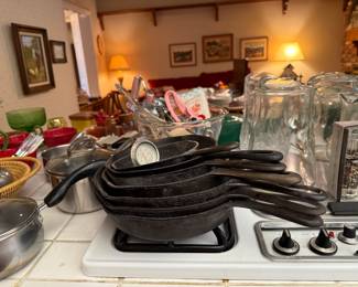 wagner iron skillets
