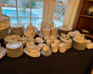 Huge collection of Bavaria dishware
