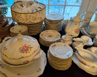 lots of dishes