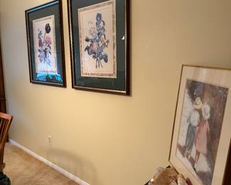 Pr of large prints