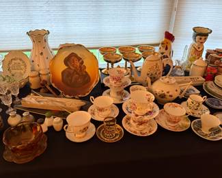 vases and H/P plates