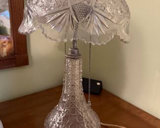 crystal lamp