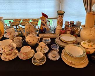 cups and saucers