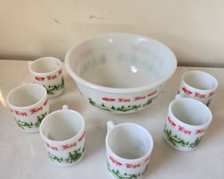 Egg nog set