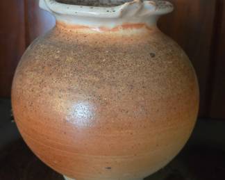 Wood fired vase