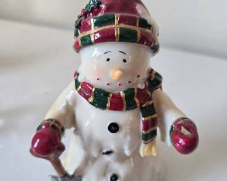 Snowman figurine 