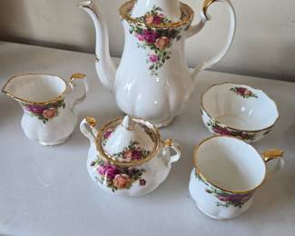 Tea set prince albert