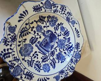 Blue plate