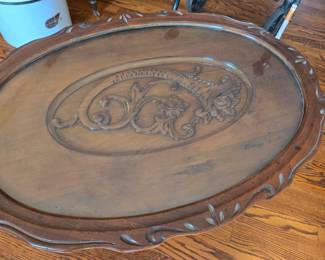 Coffee table with removal glass top